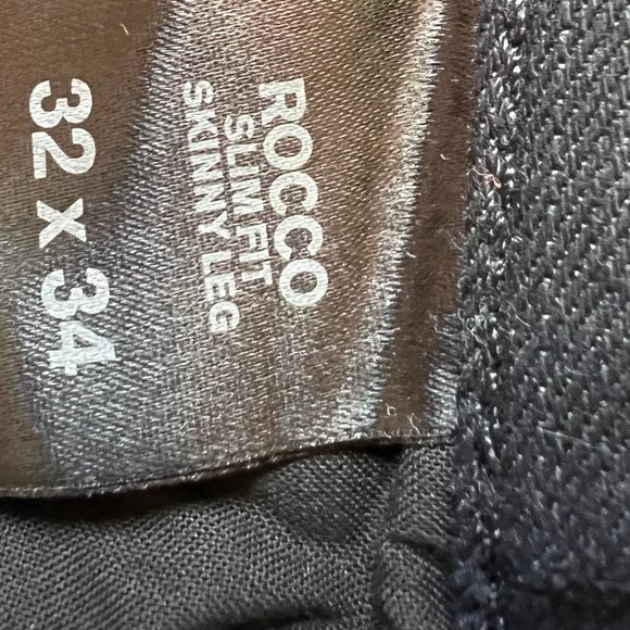 Express Mens Rocco Slim Fit Skinny Leg 32 x 34 - Picture 2 of 3